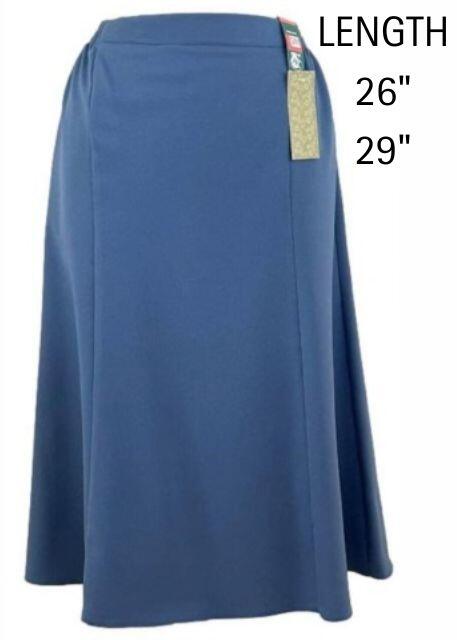 Emma Blue Panel Skirt